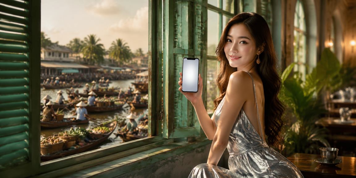 Người dùng tại Cần Thơ ngồi bên cà phê sử dụng nền tảng casino trên điện thoại di động một cách an toàn